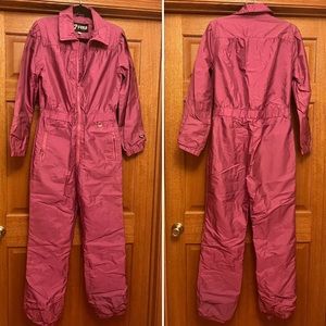 Fera vintage ski suit, purple orchid, 14 80s 90s